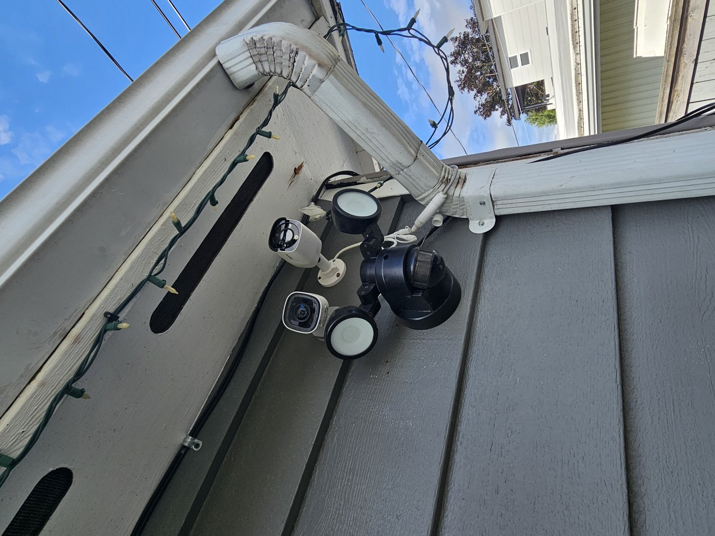 Security camera installation